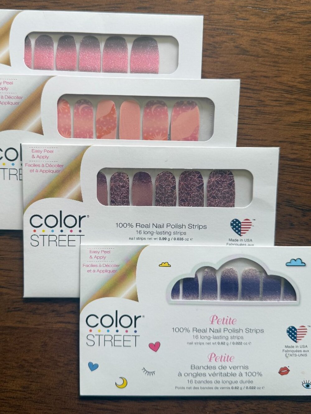 ☀️ Celestial Aesthetic Color Street Lot of 4 Star-Crossed Achieve Grapeness